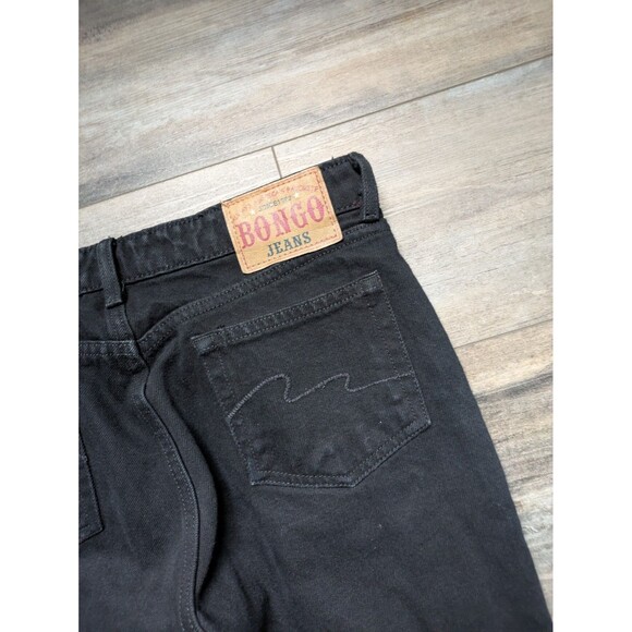 Bongo Jeans Women's 6 Black Flare Leg 32" Inseam Tall Long - Picture 6 of 6